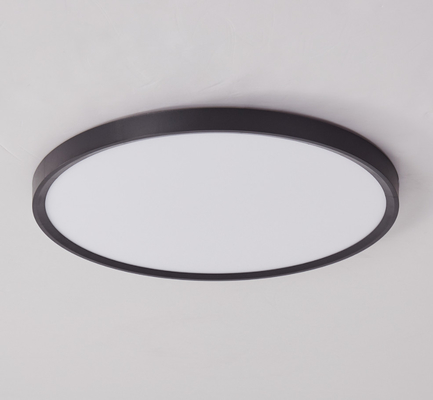 Anti Glare Ceiling LED Panel Light 3 colors changing Ceiling mounted 400mm 32W 3200LM IP42 80Ra built in driver supplier